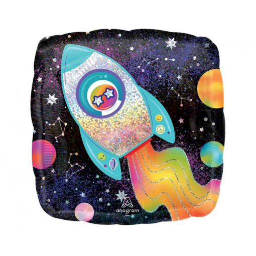 Picture of OUTER SPACE HOLO FOIL BALLOON 18 INCH